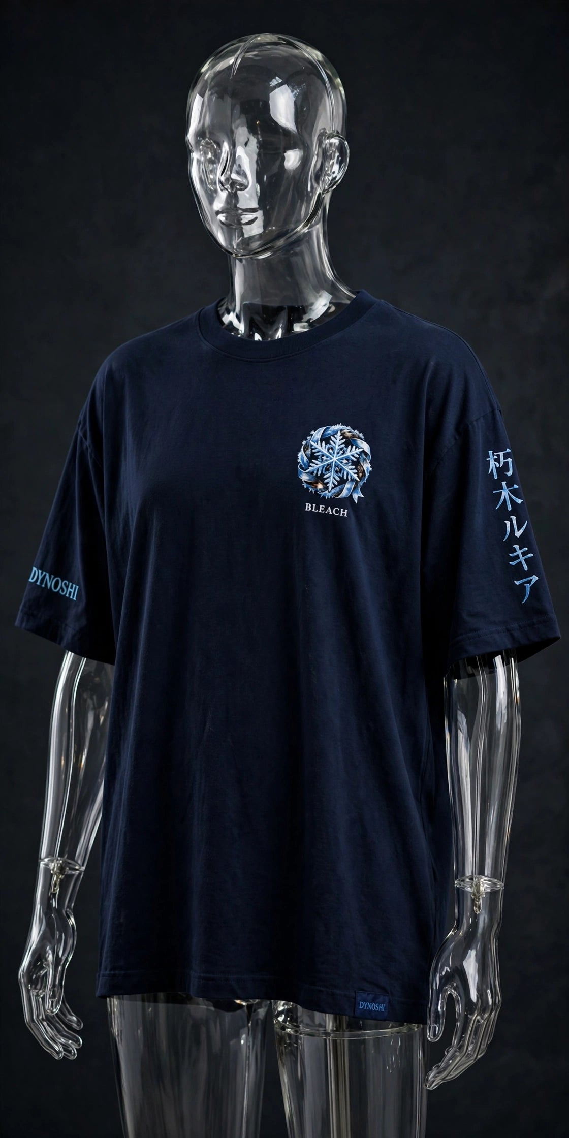 Rukia - Dark Form - Premium Oversized Anime T-Shirt - DYNOSHI