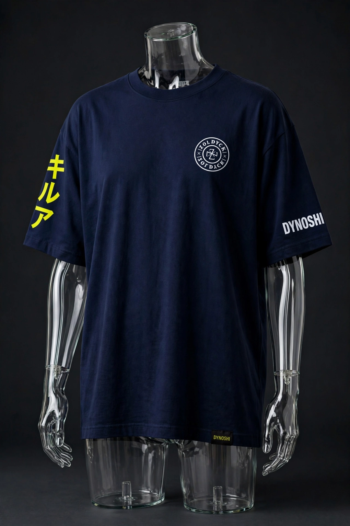 Killua Zoldyck - Zoldyck Crest Emblem - Premium Oversized Anime T-Shirt - DYNOSHI
