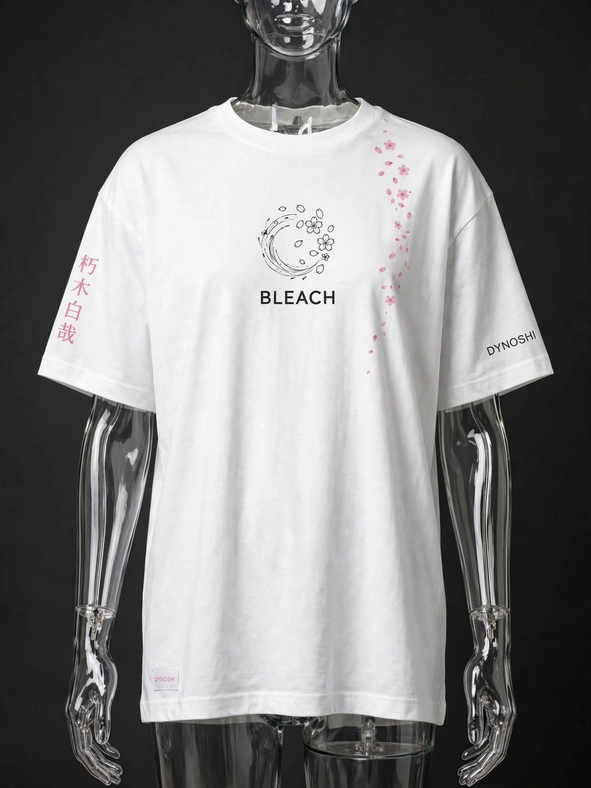Byakuya Kuchiki - Petal Storm Rising - Premium Oversized Anime T-Shirt - DYNOSHI
