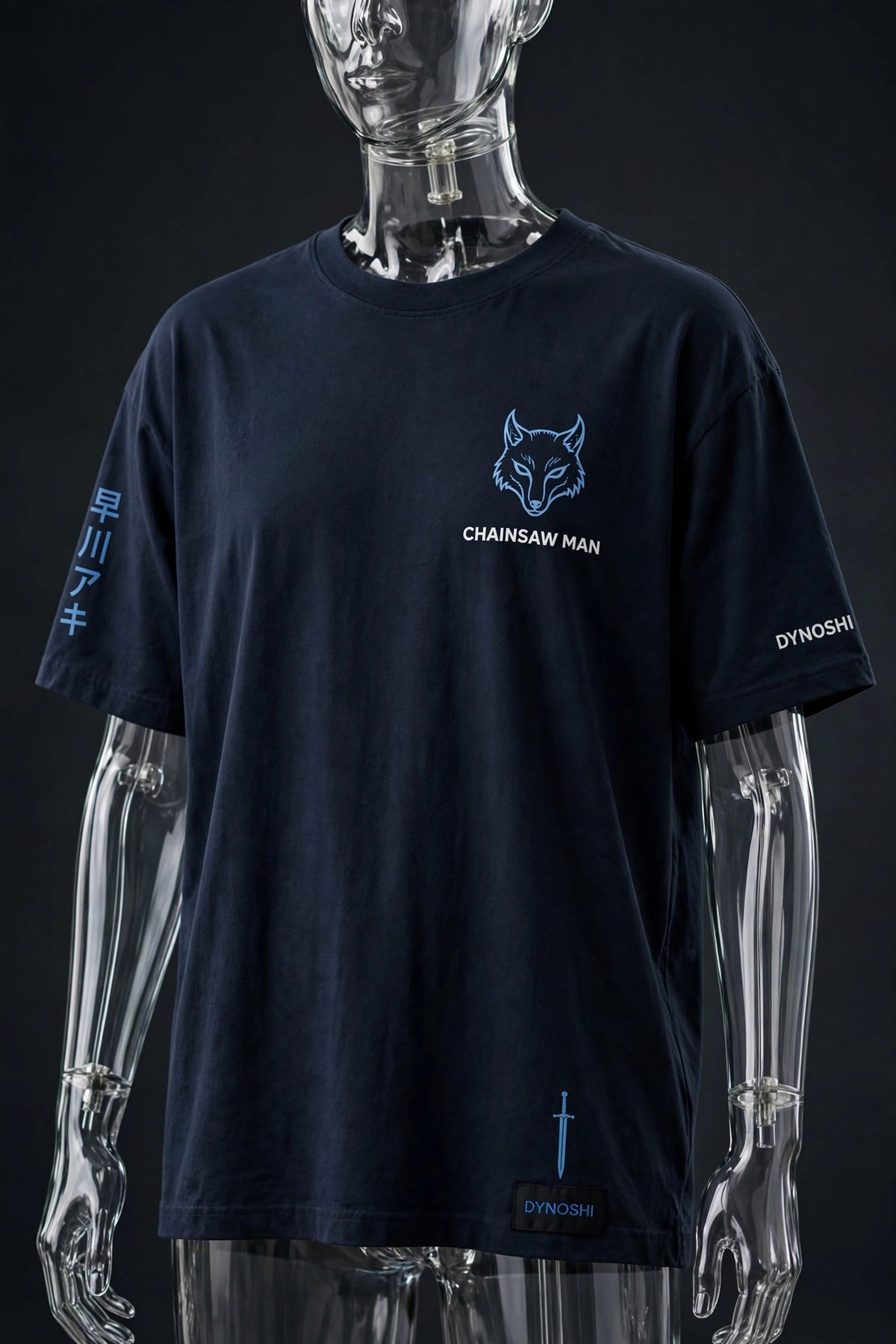 Aki Hayakawa - Cursed Nail Stance - Premium Oversized Anime T-Shirt - DYNOSHI