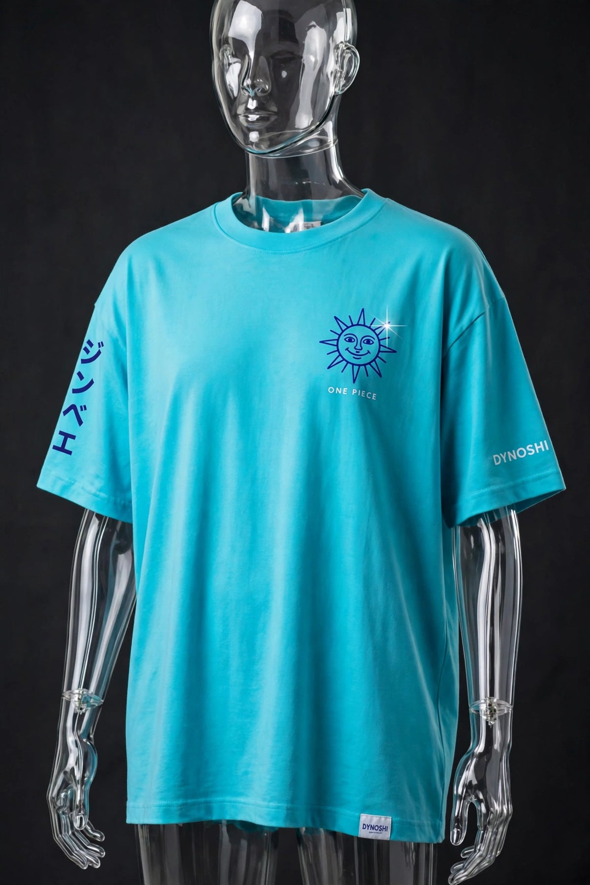 Jinbe - Whale-Shark Crest Emblem - Premium Oversized Anime T-Shirt - DYNOSHI