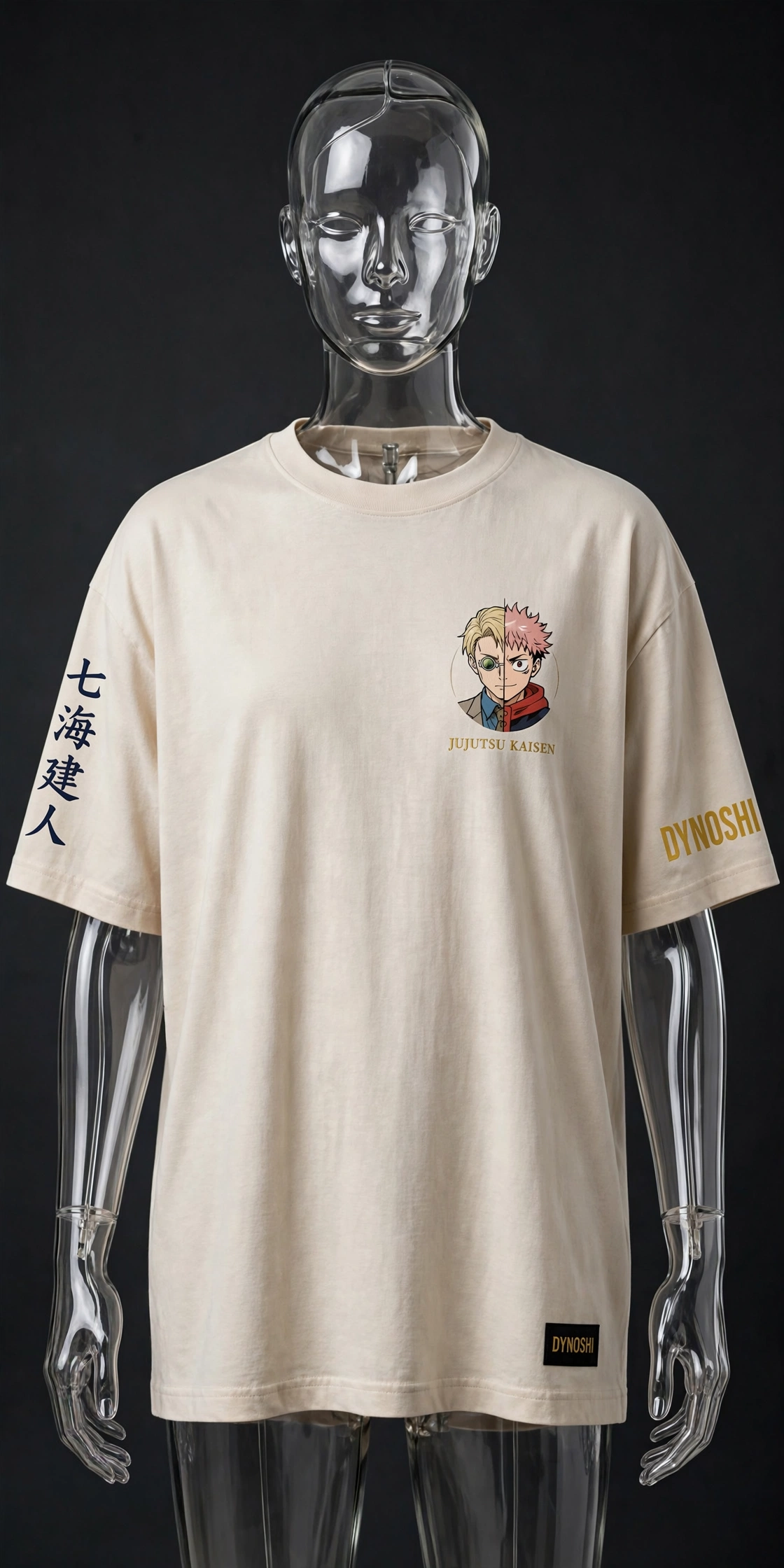 Nanami Kento - Mentor & Student Duo - Premium Oversized Anime T-Shirt - DYNOSHI
