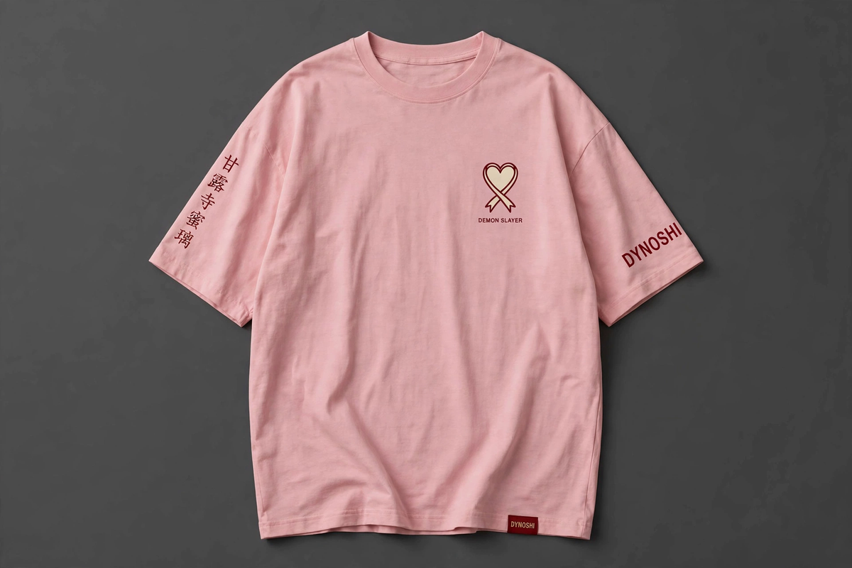 Mitsuri Kanroji - Premium Oversized Anime T-Shirt - DYNOSHI