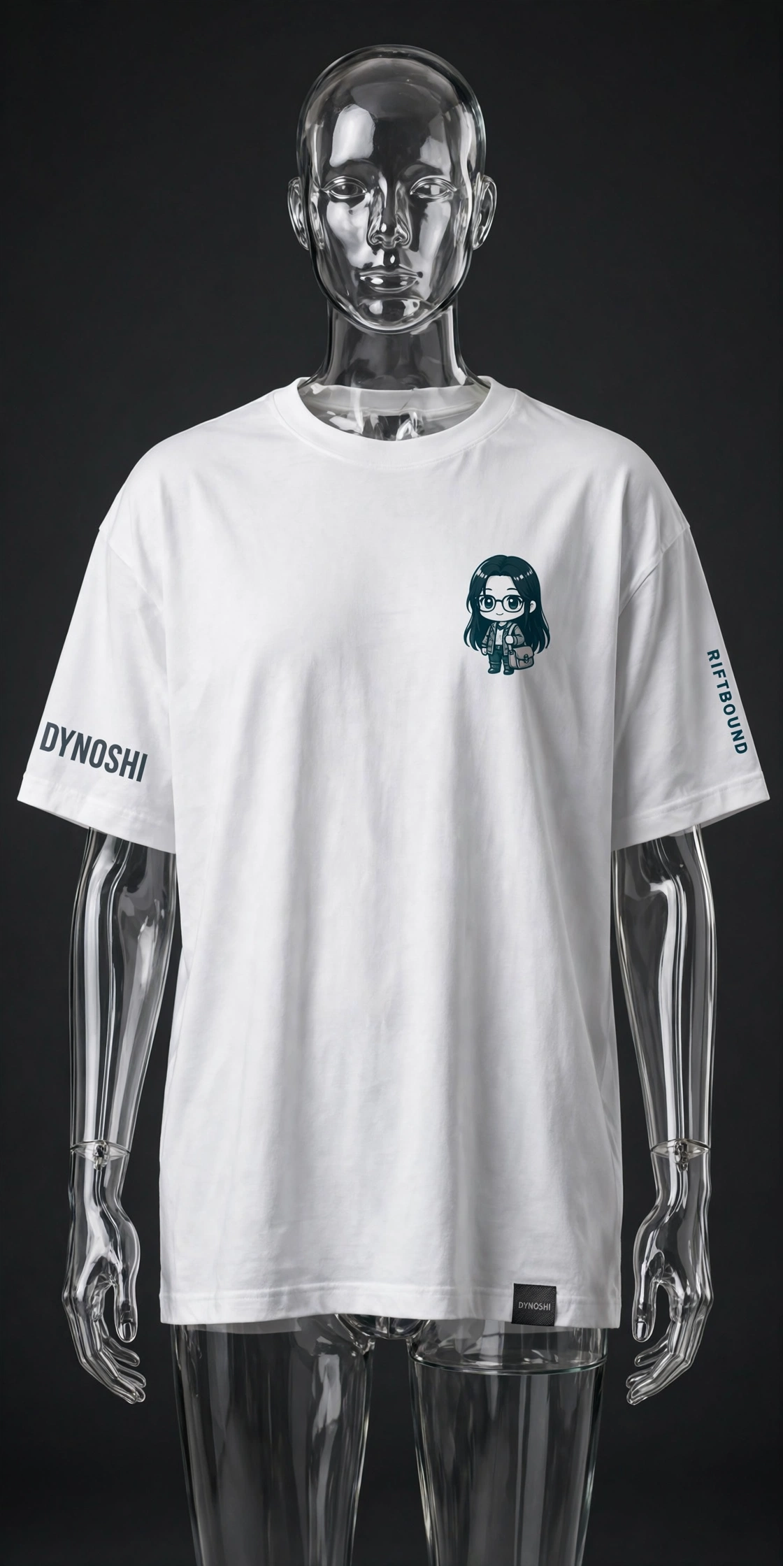 Eira - Scholar Chibi - Premium Oversized Anime T-Shirt - DYNOSHI