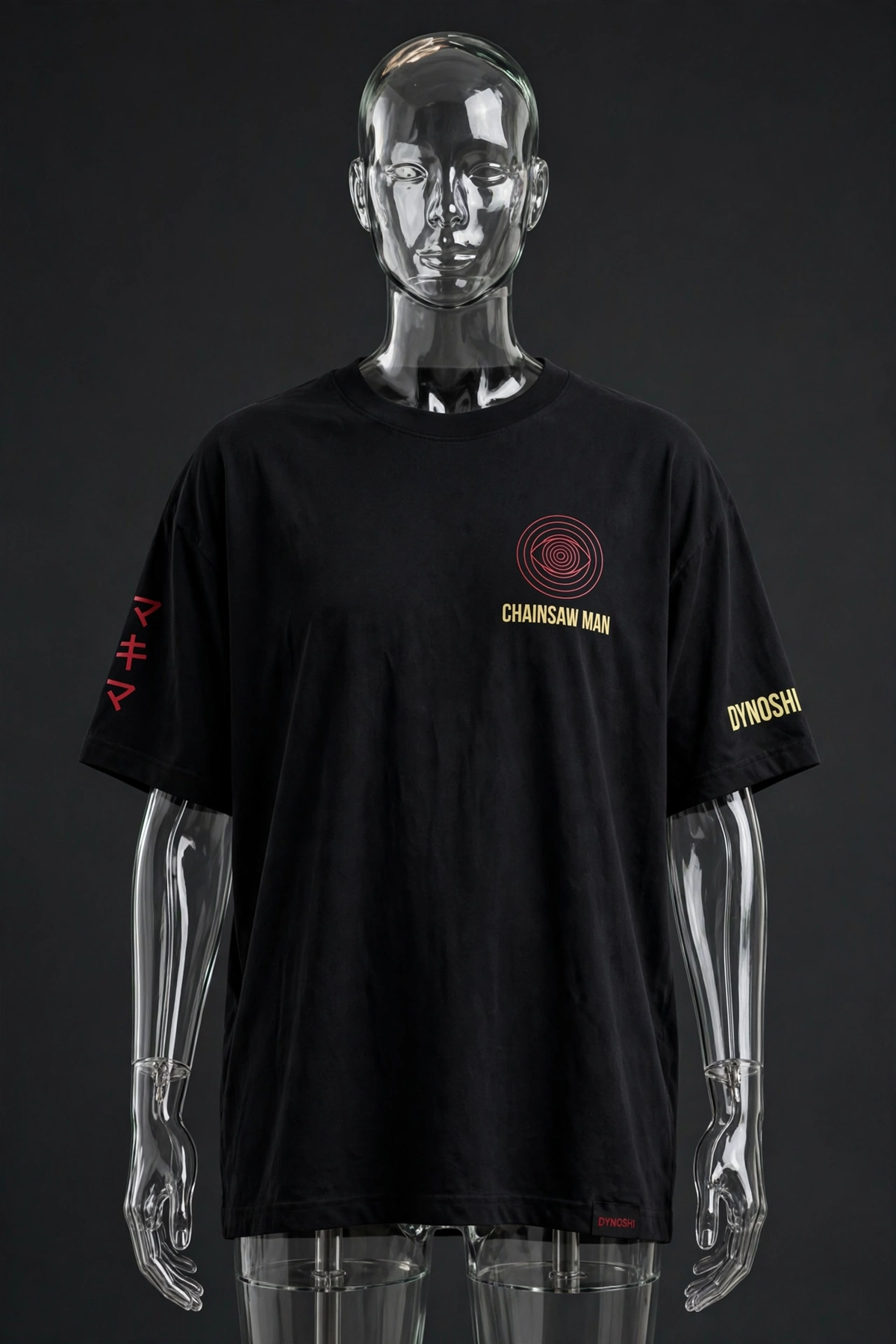 Makima - Control Command - Premium Oversized Anime T-Shirt - DYNOSHI