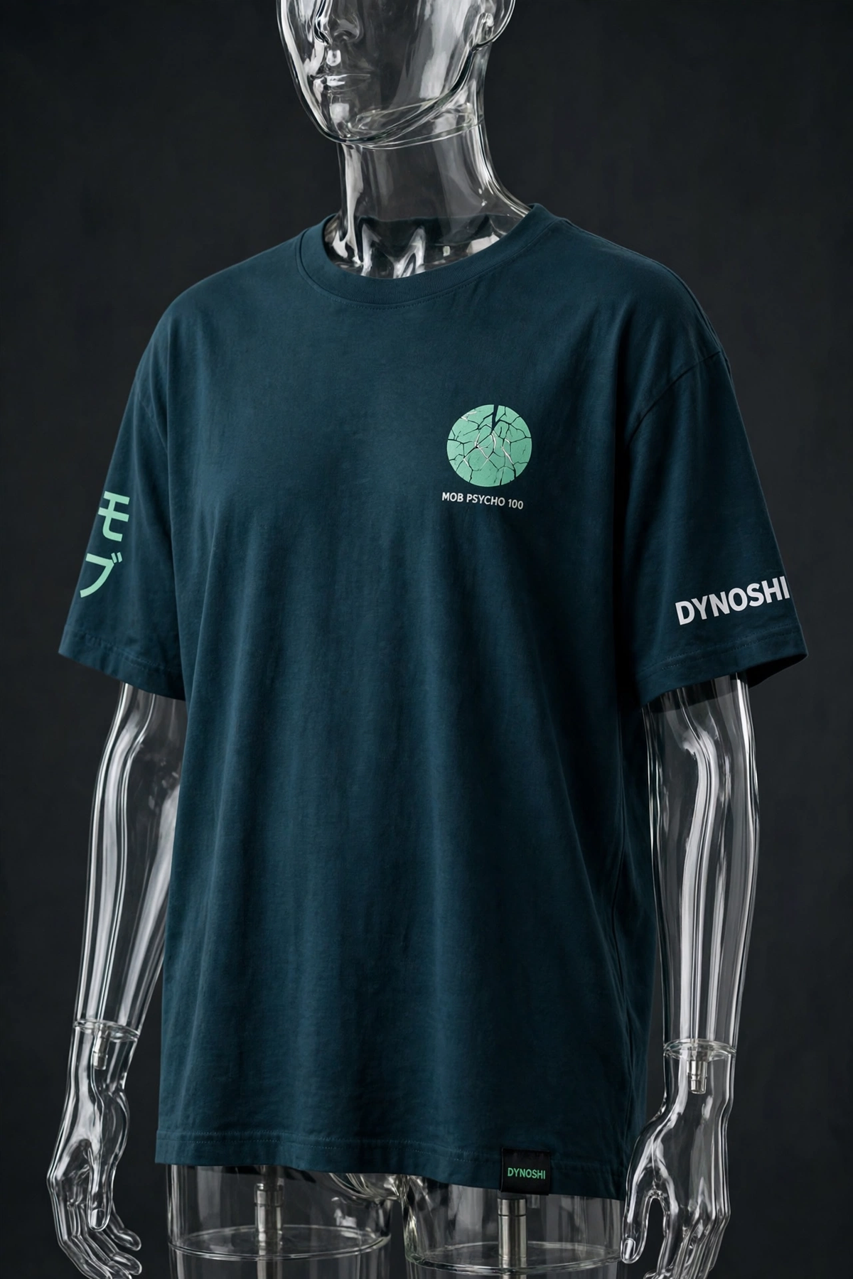 Shigeo "Mob" Kageyama - Dark Rage Form - Premium Oversized Anime T-Shirt - DYNOSHI