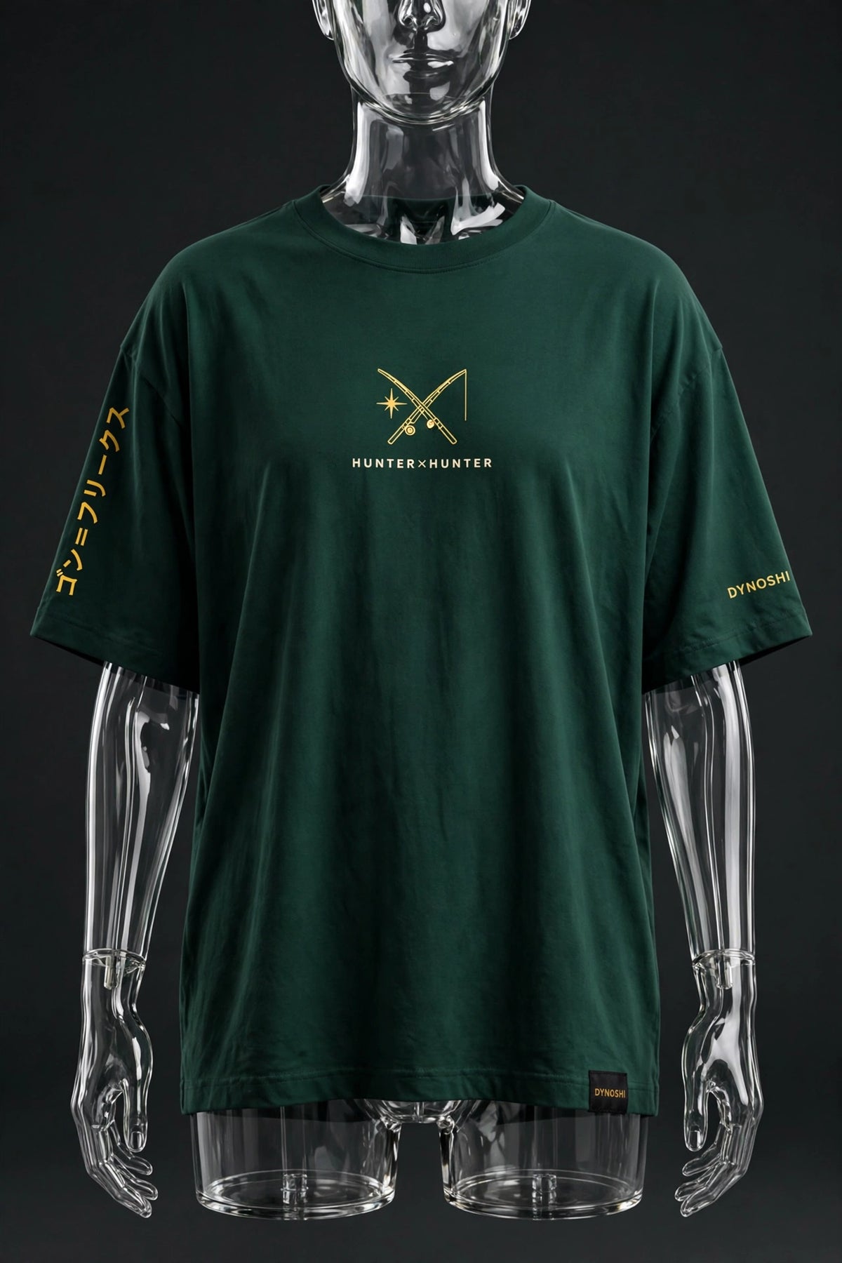 Gon Freecss - Hunter License Crest - Premium Oversized Anime T-Shirt - DYNOSHI