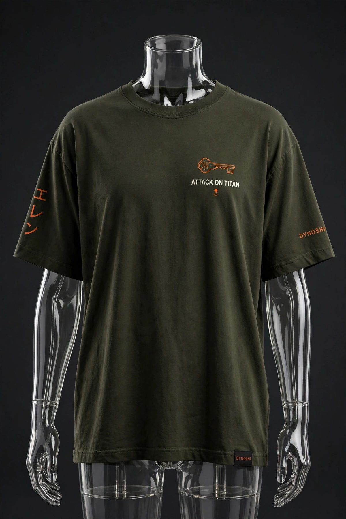 Eren Yeager - Scout Crest - Premium Oversized Anime T-Shirt - DYNOSHI
