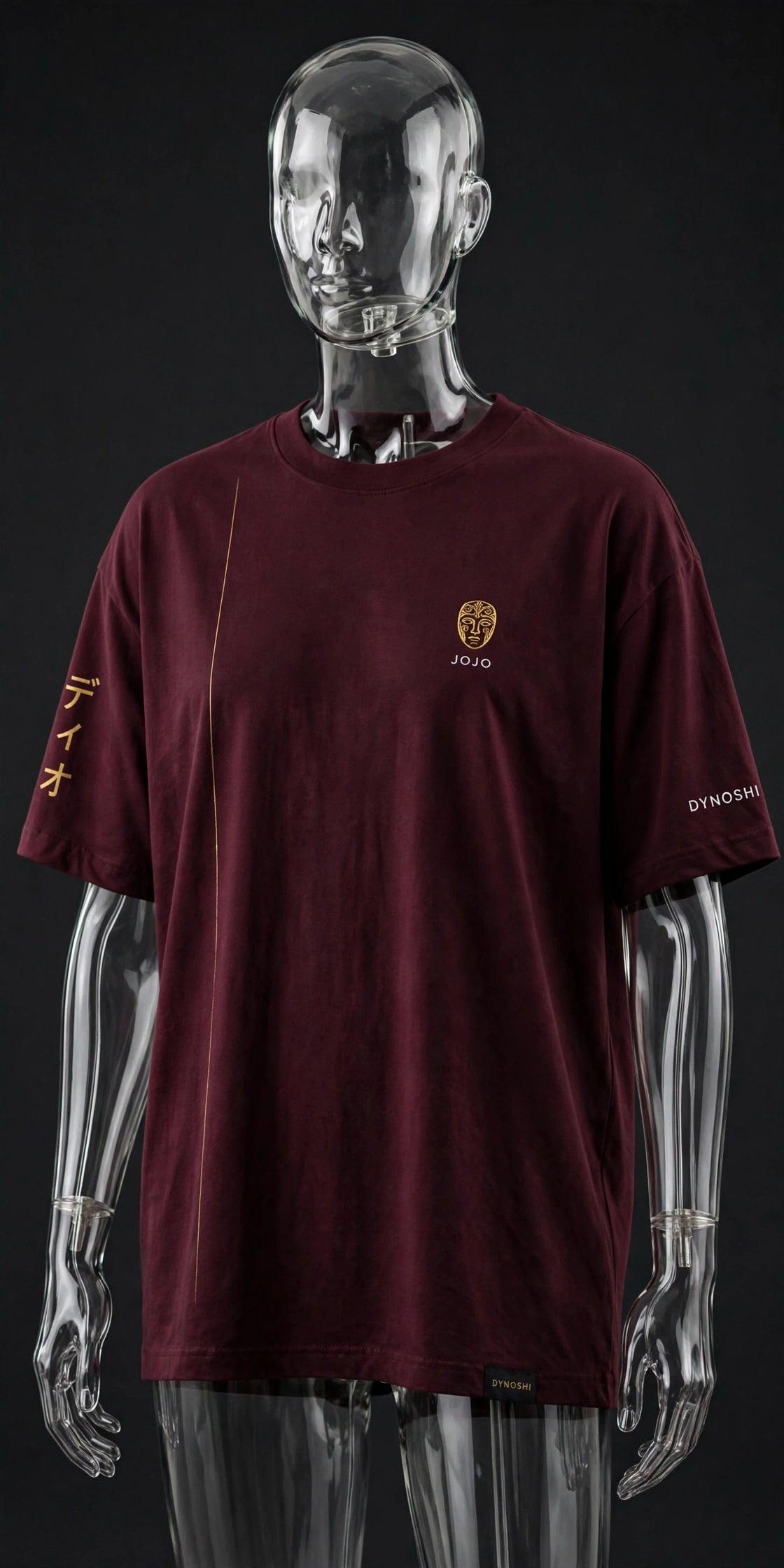 Dio Brando - Golden Vortex Stance - Premium Oversized Anime T-Shirt - DYNOSHI