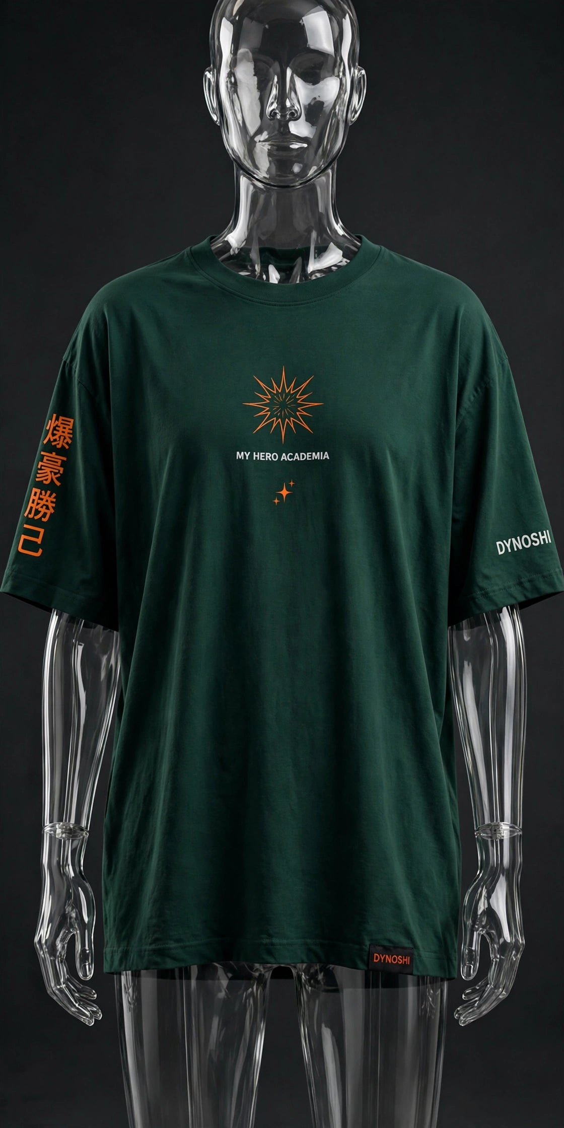 Katsuki Bakugo - Chibi Grenade Rocket - Premium Oversized Anime T-Shirt - DYNOSHI