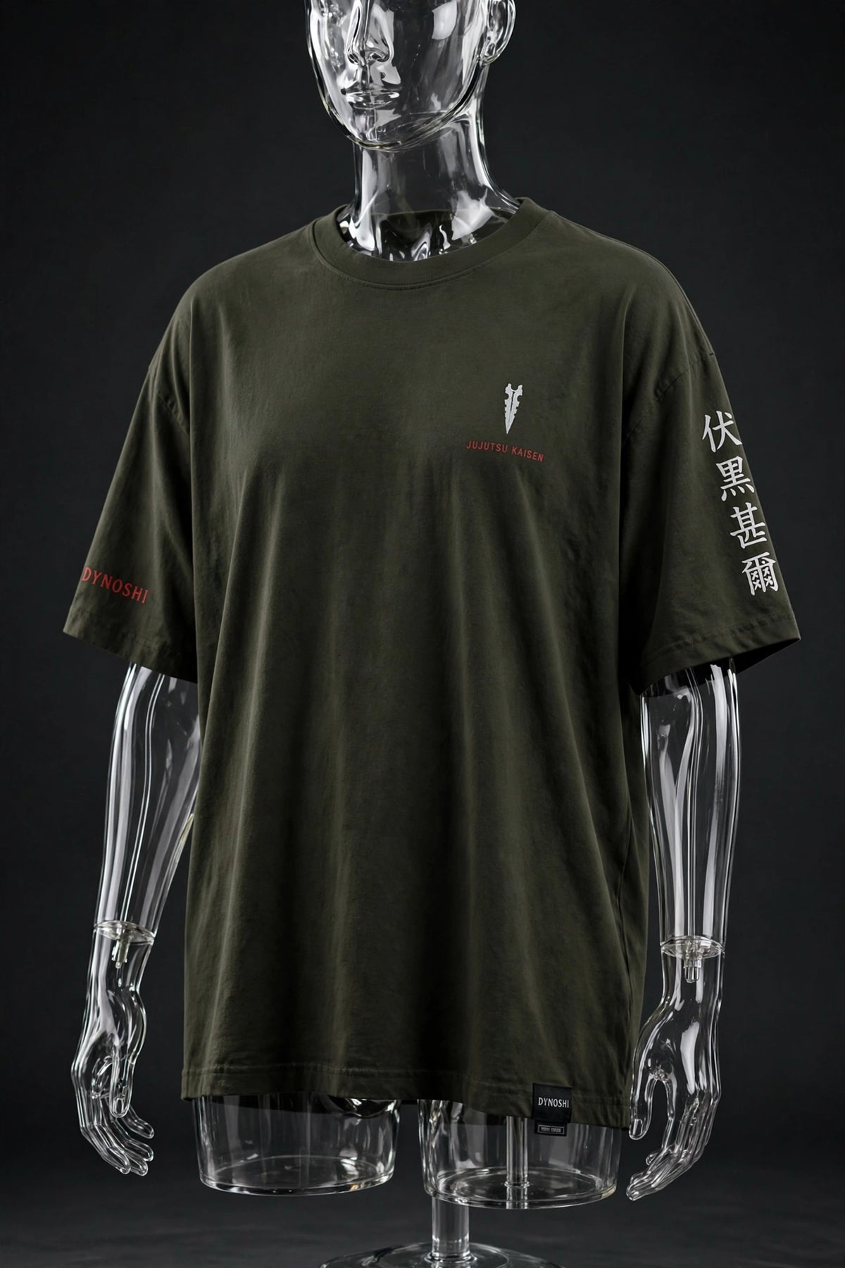 Toji Fushiguro - Inverted Spear - Premium Oversized Anime T-Shirt - DYNOSHI