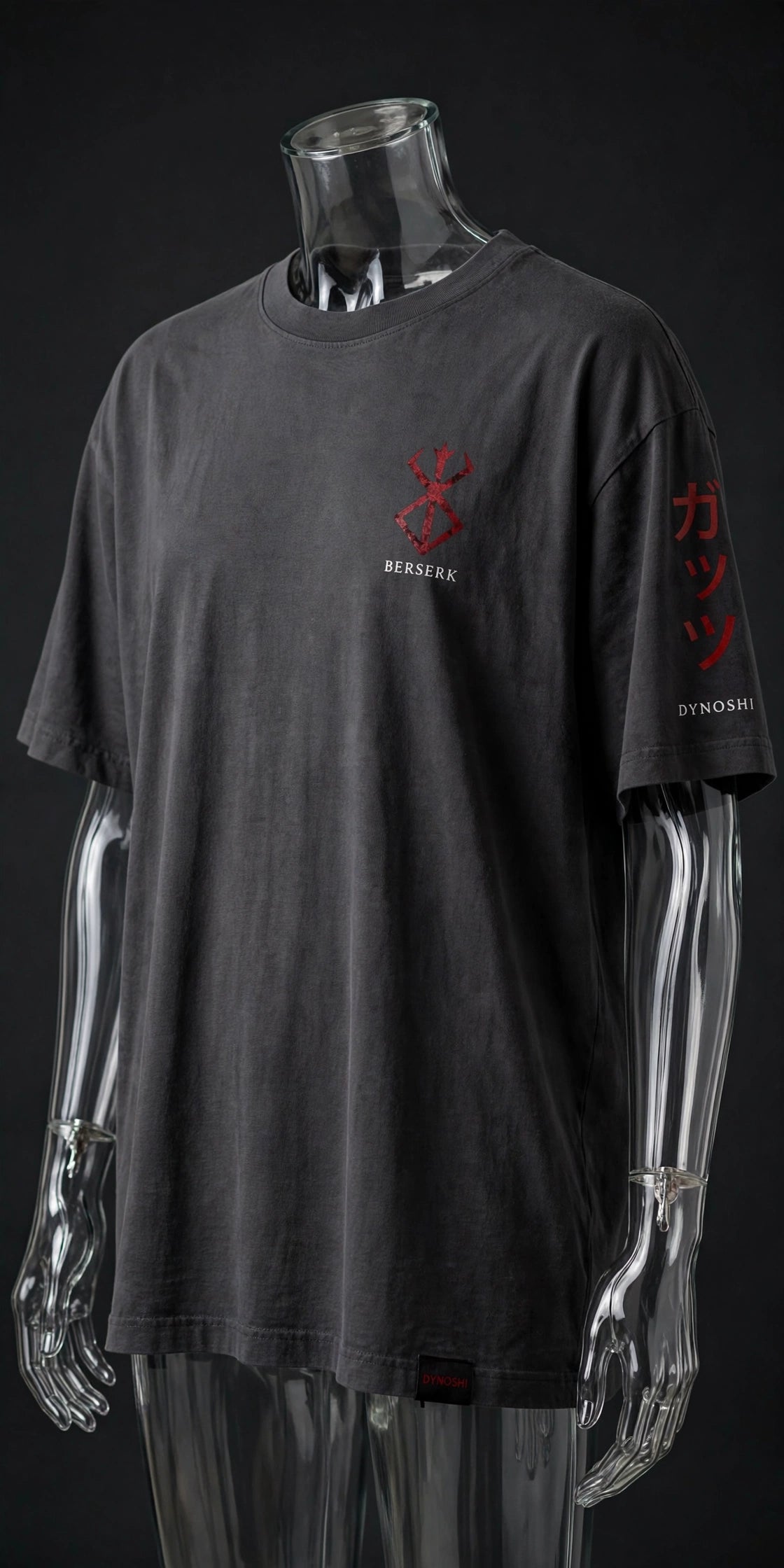 Guts - SURVIVOR Mantra - Premium Oversized Anime T-Shirt - DYNOSHI