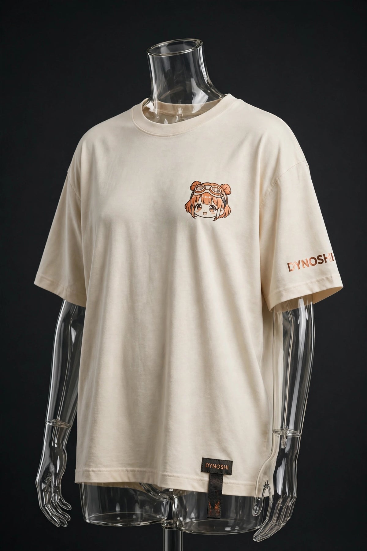 Mira - Chibi Mira - Premium Oversized Anime T-Shirt - DYNOSHI