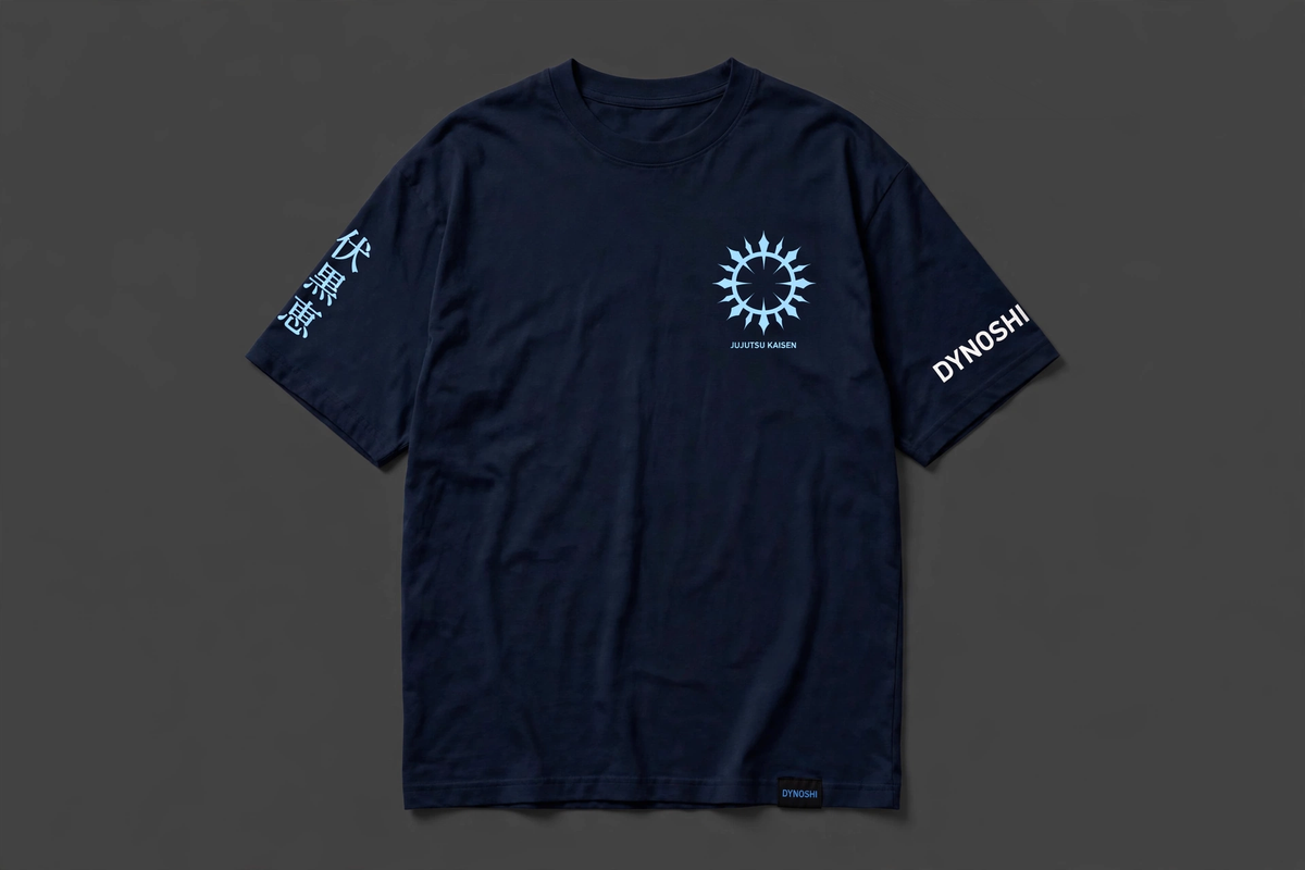 Megumi Fushiguro - Premium Oversized Anime T-Shirt - DYNOSHI