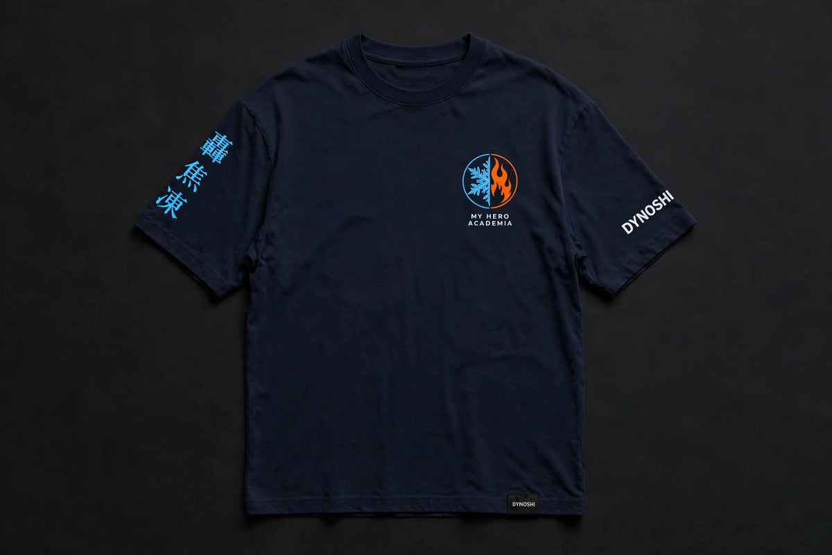 Shoto Todoroki - Premium Oversized Anime T-Shirt - DYNOSHI