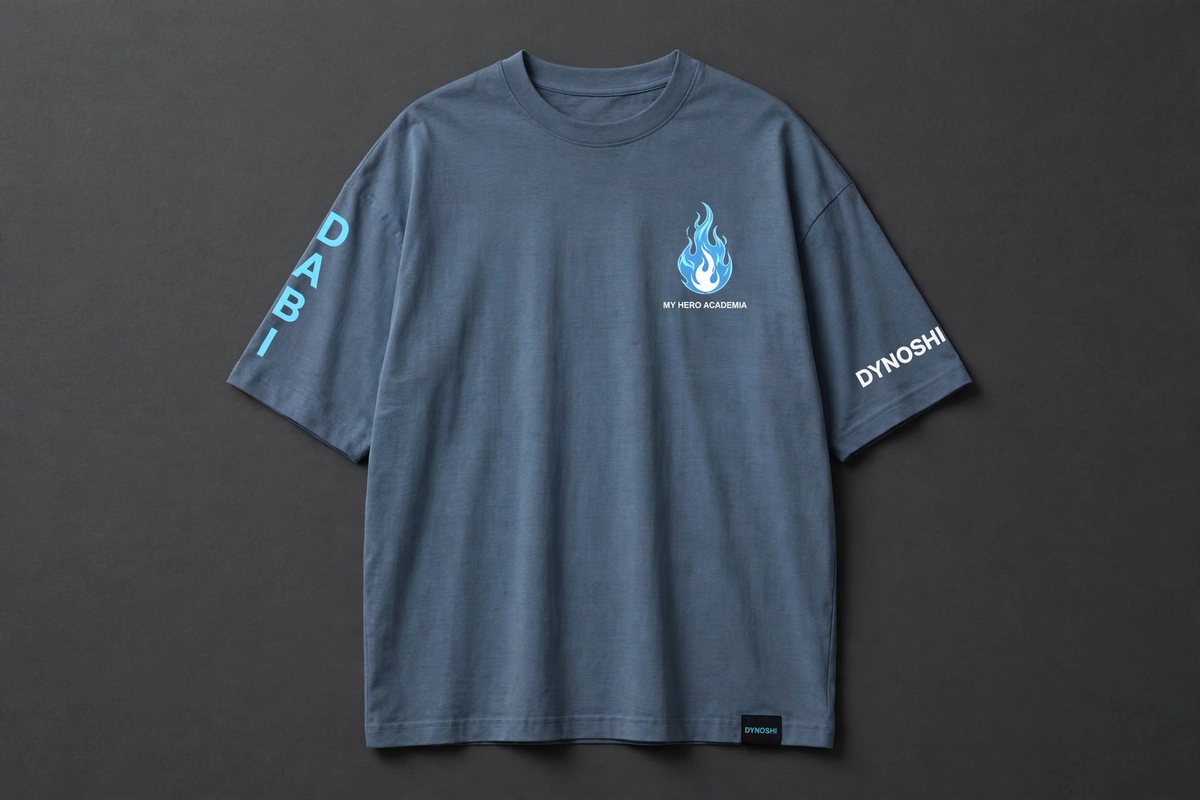 Dabi - Premium Oversized Anime T-Shirt - DYNOSHI