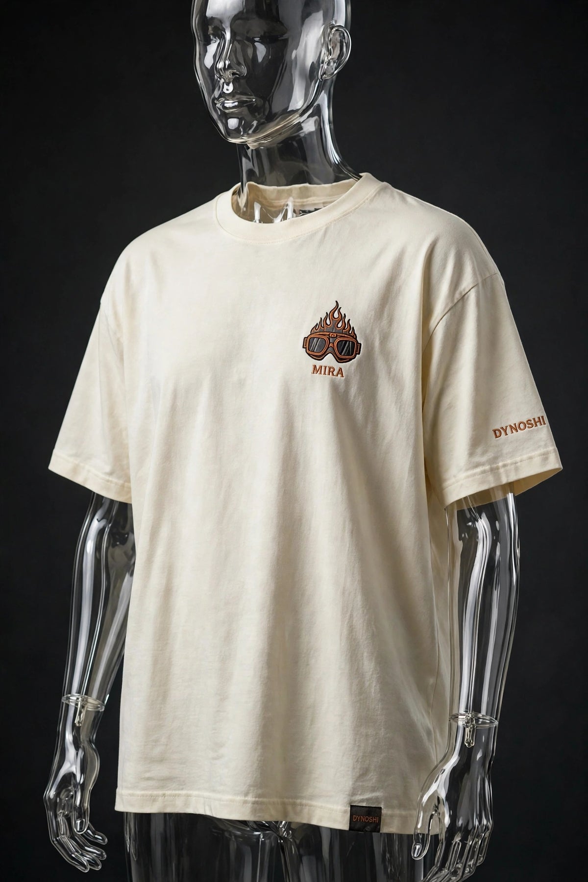 MIRA - Burn Bright - Premium Oversized Anime T-Shirt - DYNOSHI