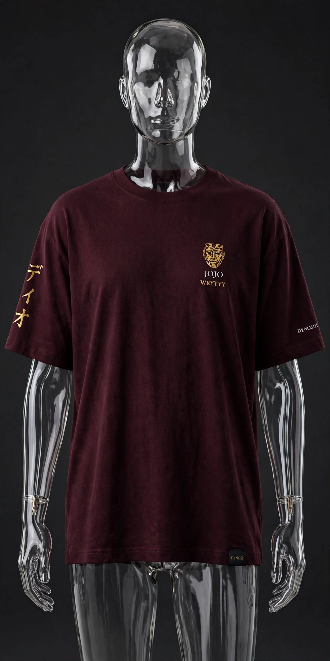 Dio Brando - Wryyy Mantra - Premium Oversized Anime T-Shirt - DYNOSHI