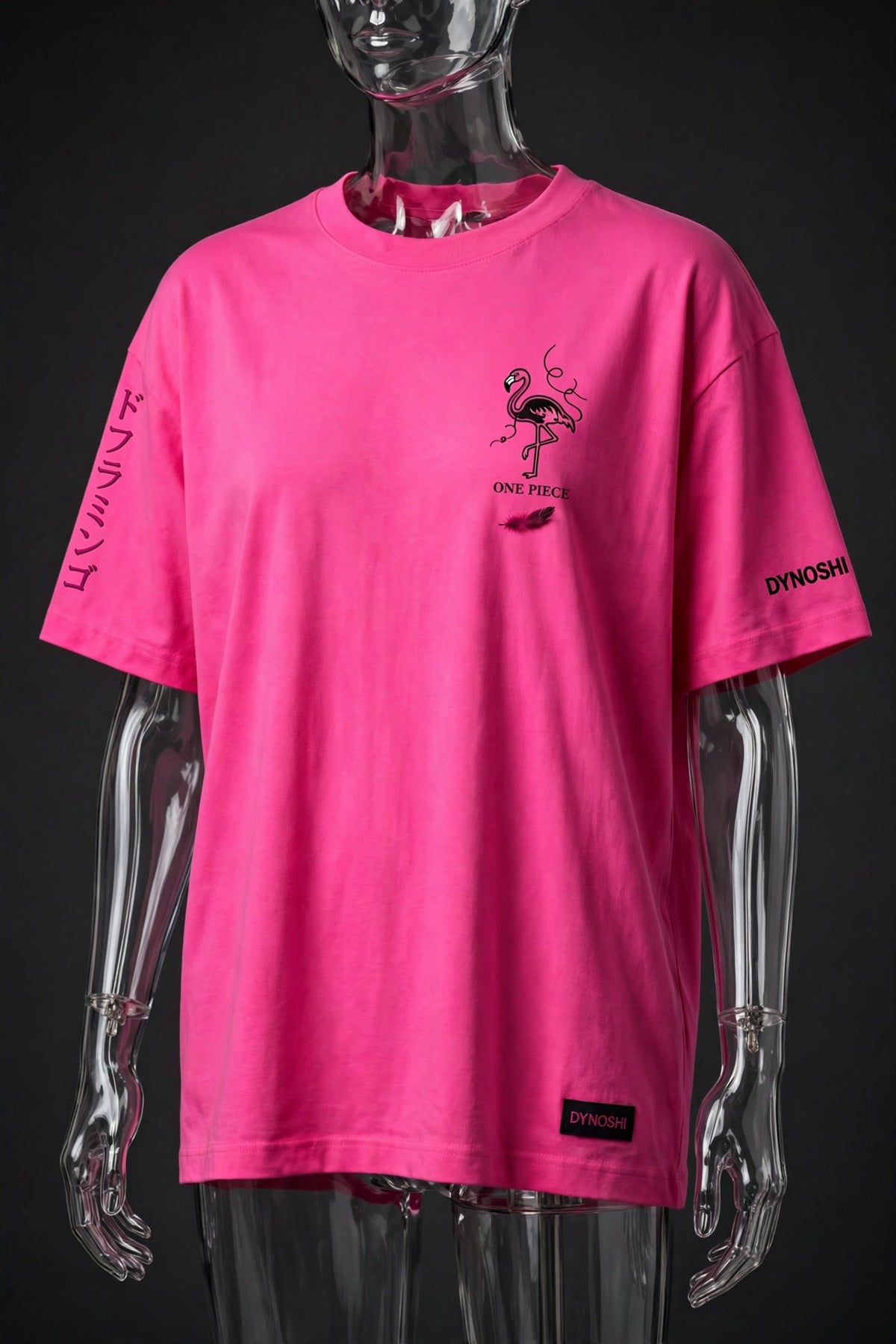 Donquixote Doflamingo - Flamingo Crest - Premium Oversized Anime T-Shirt - DYNOSHI