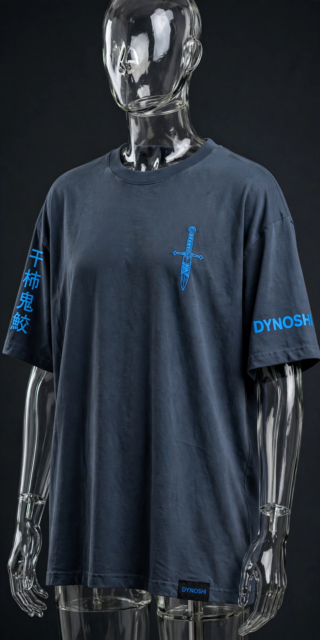 Kisame Hoshigaki - Samehada Arsenal - Premium Oversized Anime T-Shirt - DYNOSHI