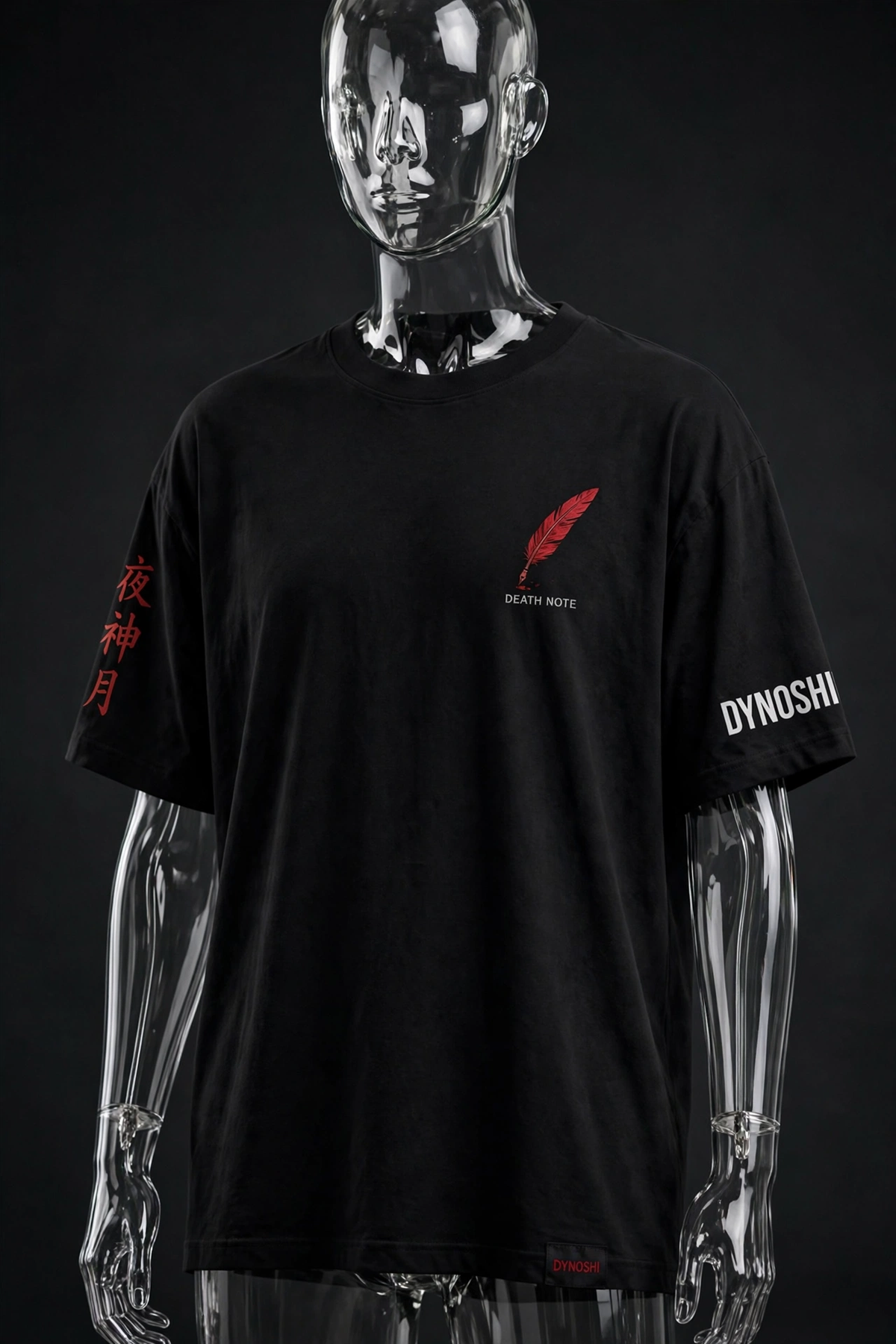 Light Yagami - Death Note Book Arsenal - Premium Oversized Anime T-Shirt - DYNOSHI