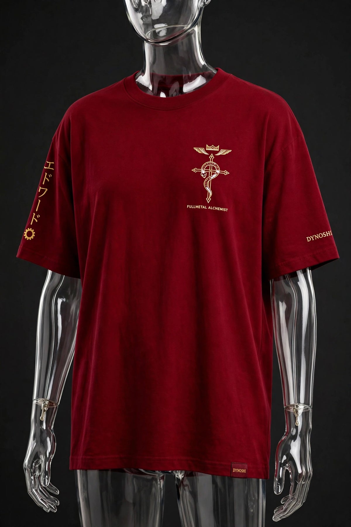 Edward Elric - Brothers' Oath Duo - Premium Oversized Anime T-Shirt - DYNOSHI