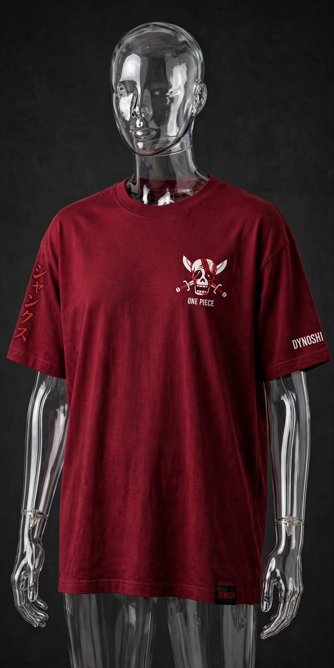 Shanks - Red Horizon - Premium Oversized Anime T-Shirt - DYNOSHI