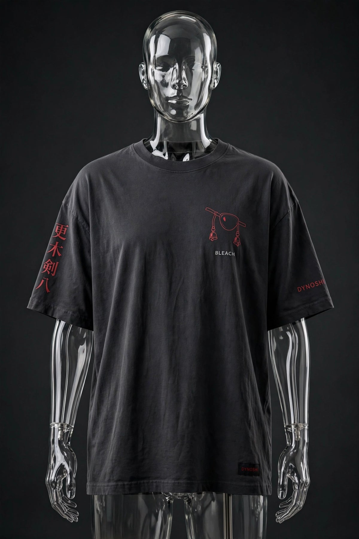 Kenpachi Zaraki - Blade Crest Emblem - Premium Oversized Anime T-Shirt - DYNOSHI