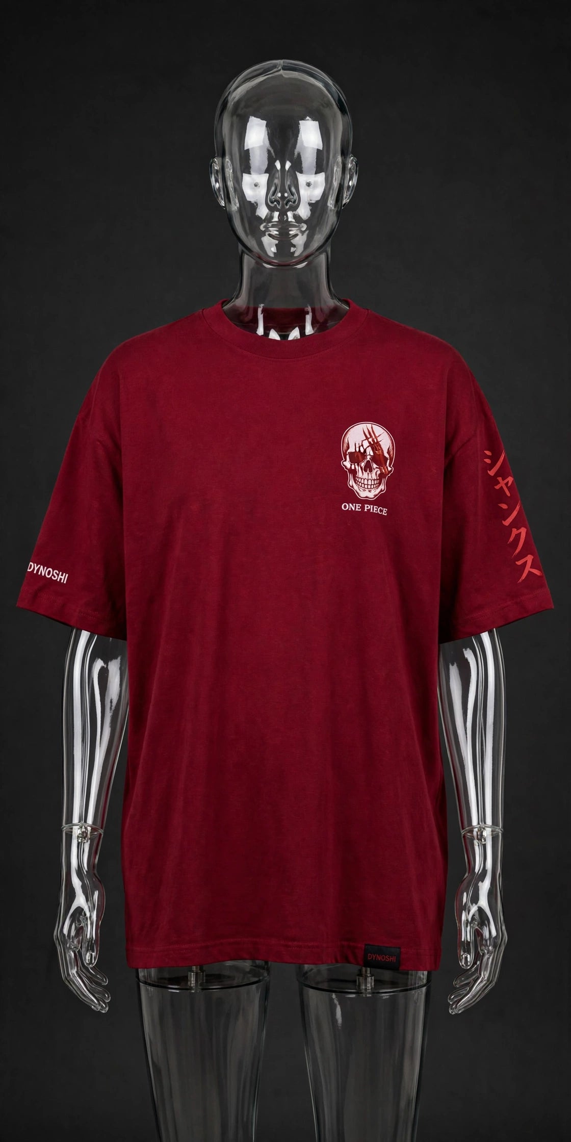Shanks - Chibi Captain - Premium Oversized Anime T-Shirt - DYNOSHI