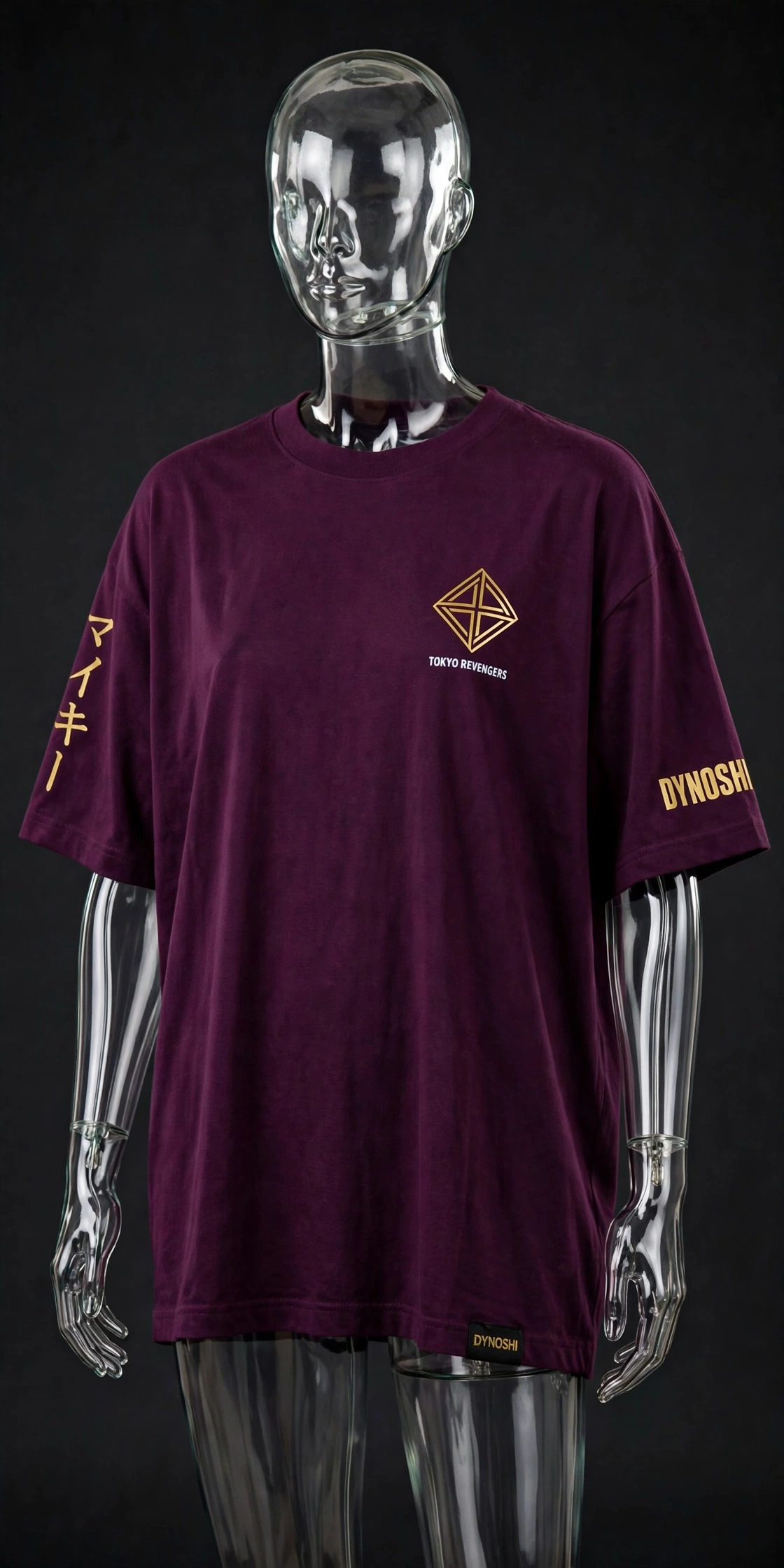 Mikey - Dark Impulse Aura - Premium Oversized Anime T-Shirt - DYNOSHI
