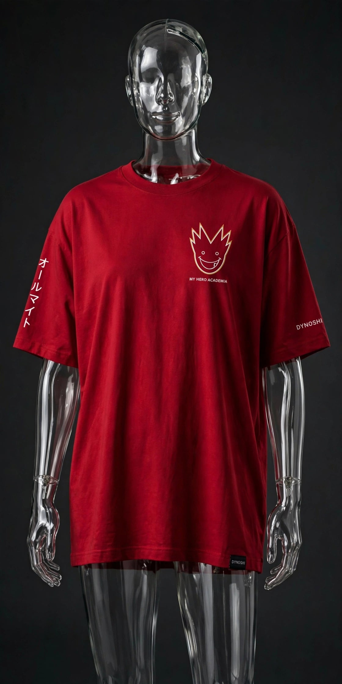 All Might - Peace Emblem - Premium Oversized Anime T-Shirt - DYNOSHI