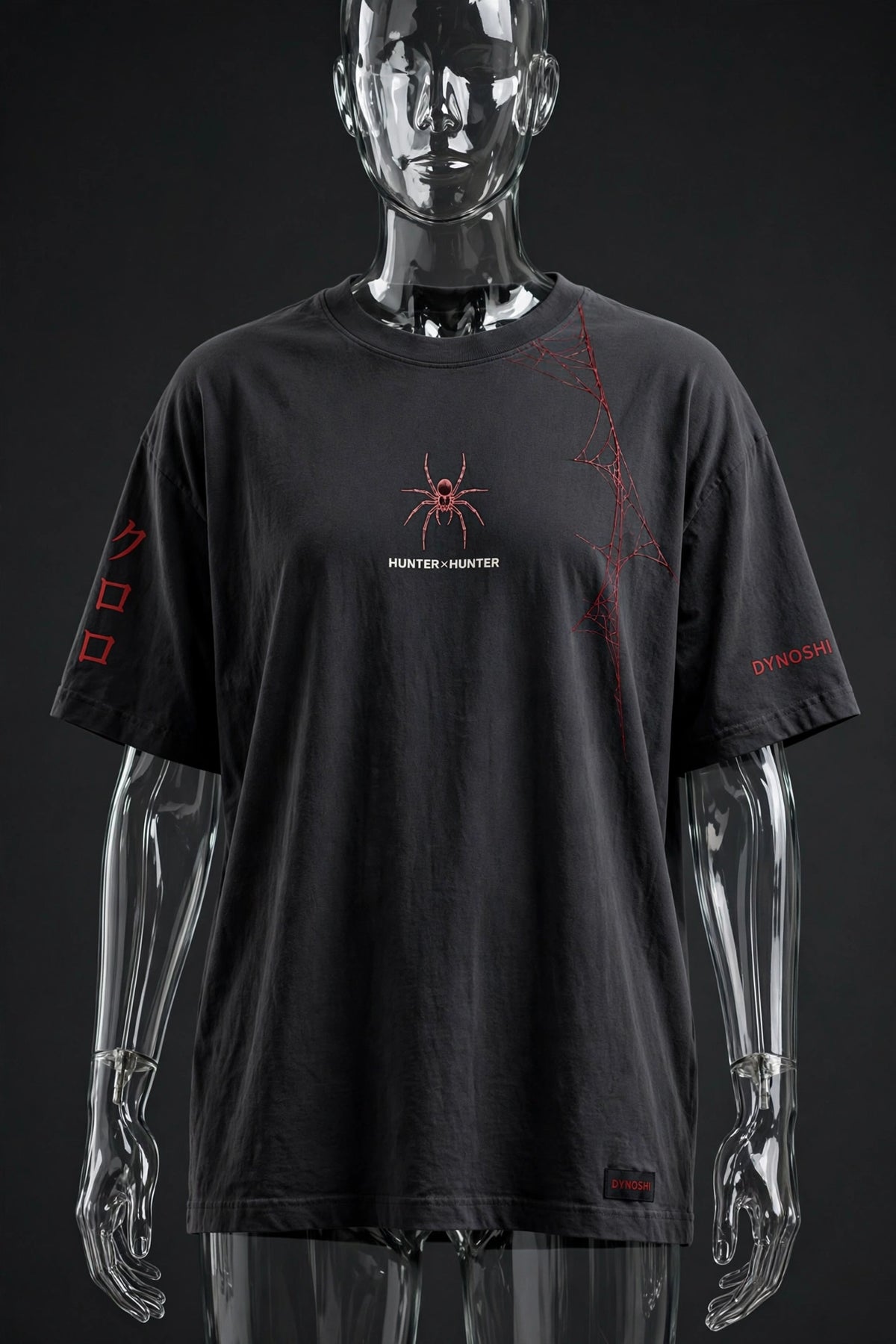 Chrollo Lucilfer - Meteor City Web - Premium Oversized Anime T-Shirt - DYNOSHI