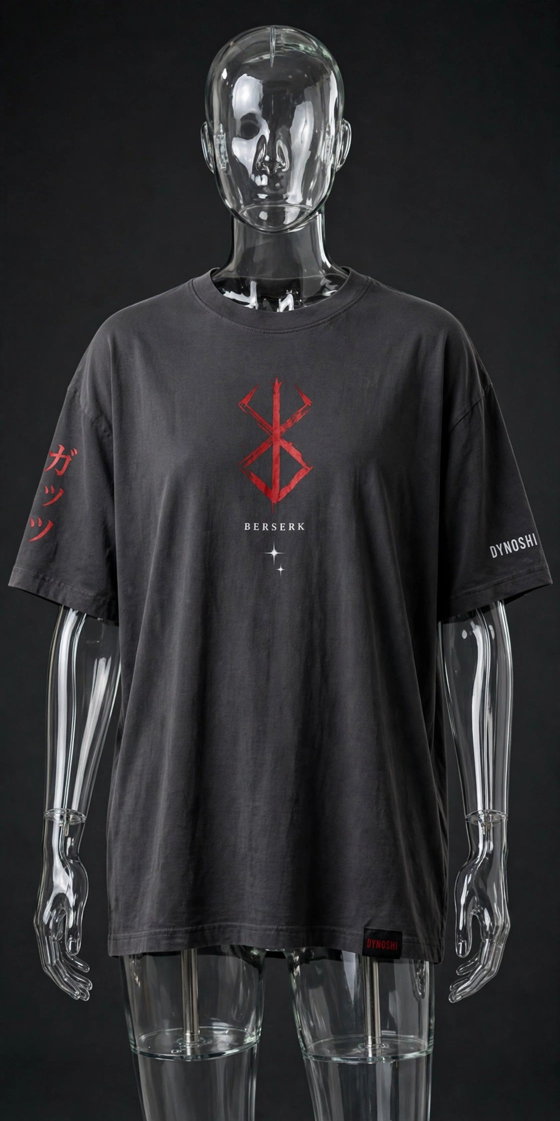 Guts - Struggler's Triumph - Premium Oversized Anime T-Shirt - DYNOSHI
