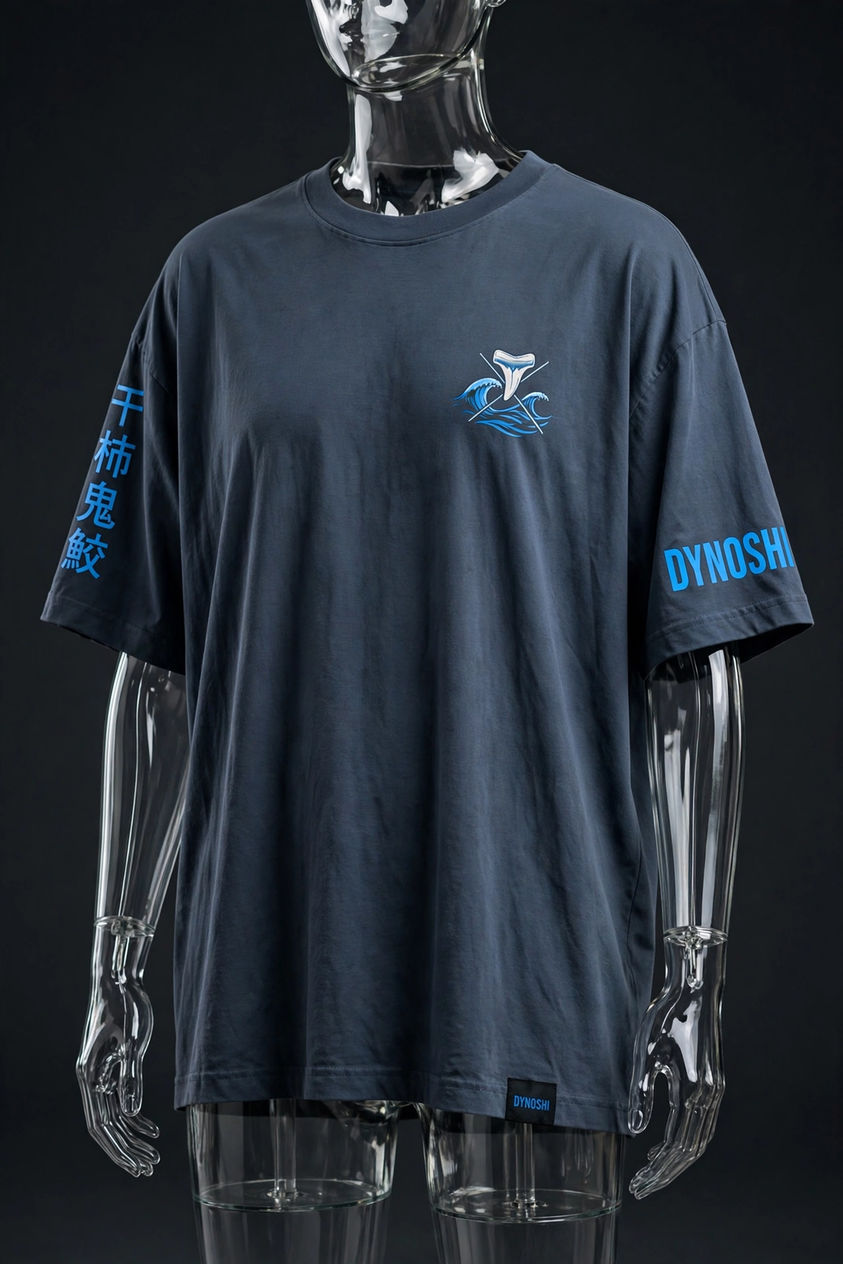 Kisame Hoshigaki - Water Shark Bullet - Premium Oversized Anime T-Shirt - DYNOSHI