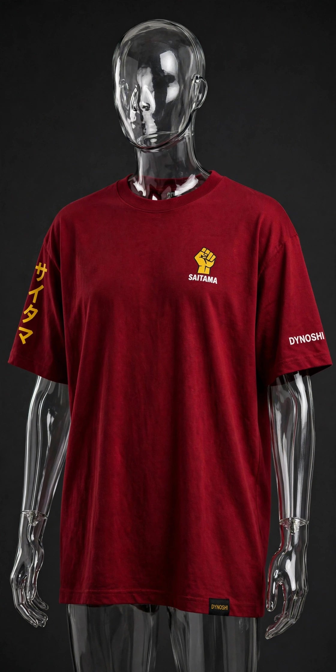 Saitama - One Punch Game Over - Premium Oversized Anime T-Shirt - DYNOSHI