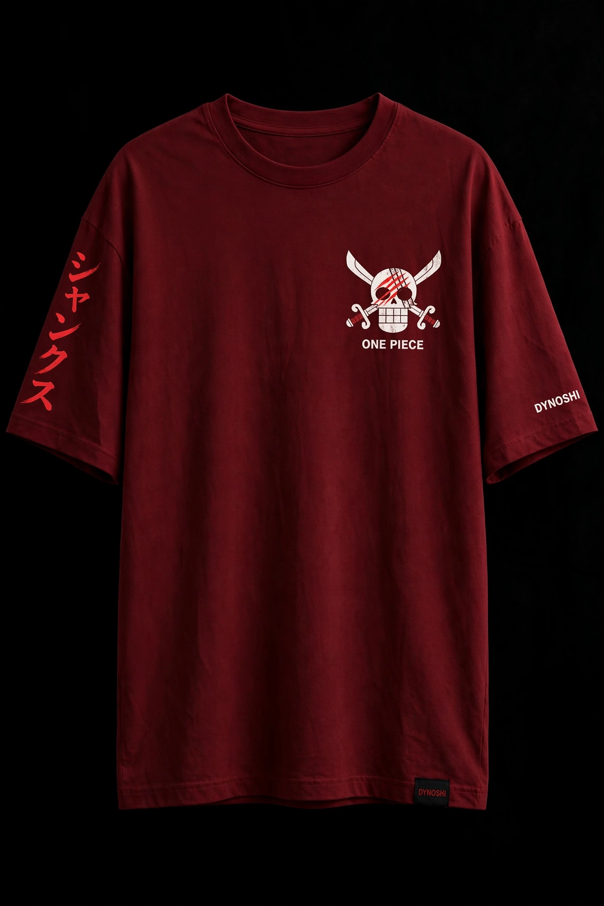 Shanks - Premium Oversized Anime T-Shirt - DYNOSHI