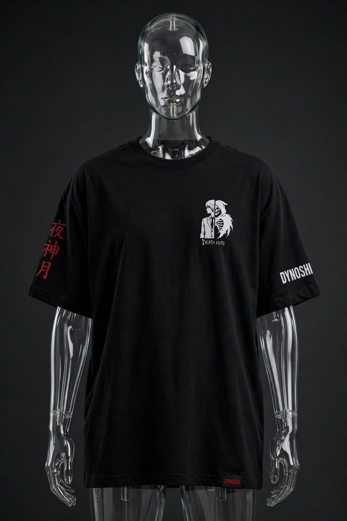 Light Yagami - Shinigami Pact Duo - Premium Oversized Anime T-Shirt - DYNOSHI