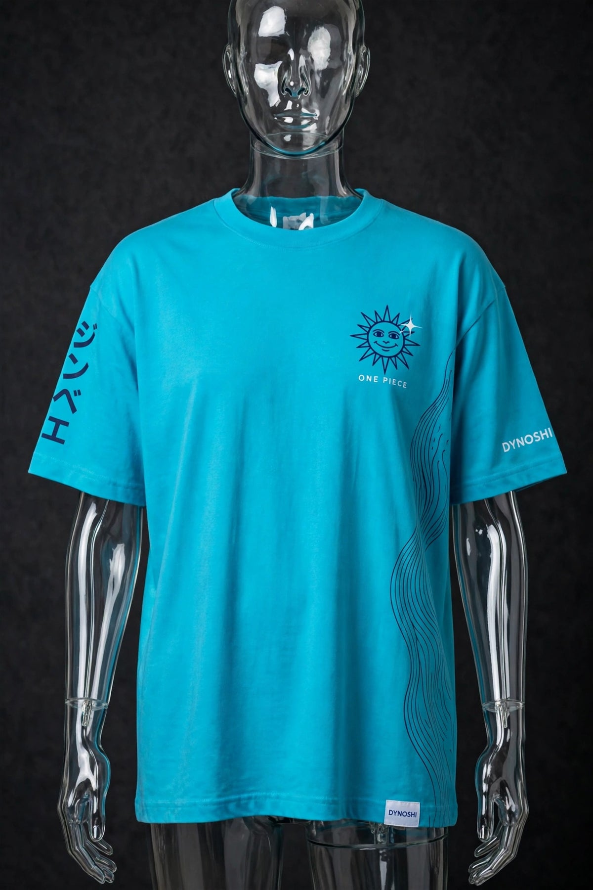 Jinbe - Helmsman's Pact Duo - Premium Oversized Anime T-Shirt - DYNOSHI