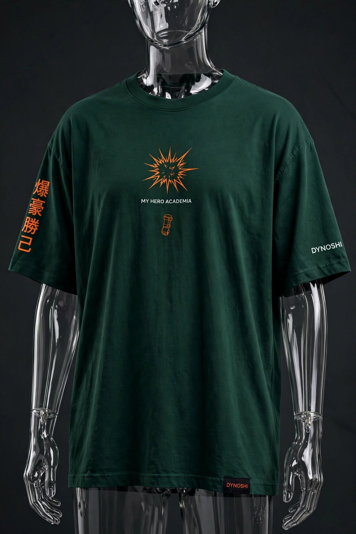 Katsuki Bakugo - Bracer Monument - Premium Oversized Anime T-Shirt - DYNOSHI