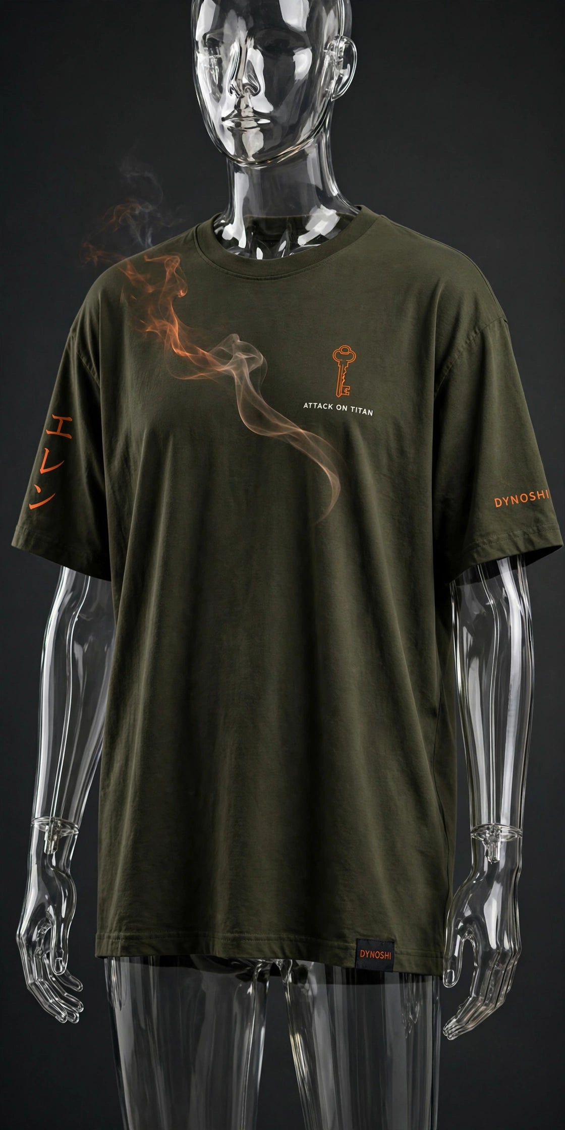 Eren Yeager - Victory on the Wall - Premium Oversized Anime T-Shirt - DYNOSHI