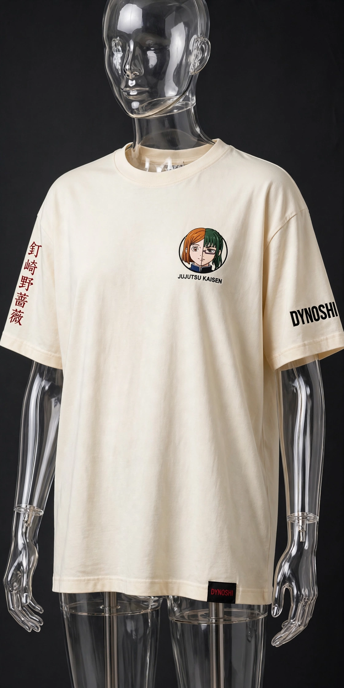 Nobara Kugisaki - Strong Sorcerers Duo - Premium Oversized Anime T-Shirt - DYNOSHI