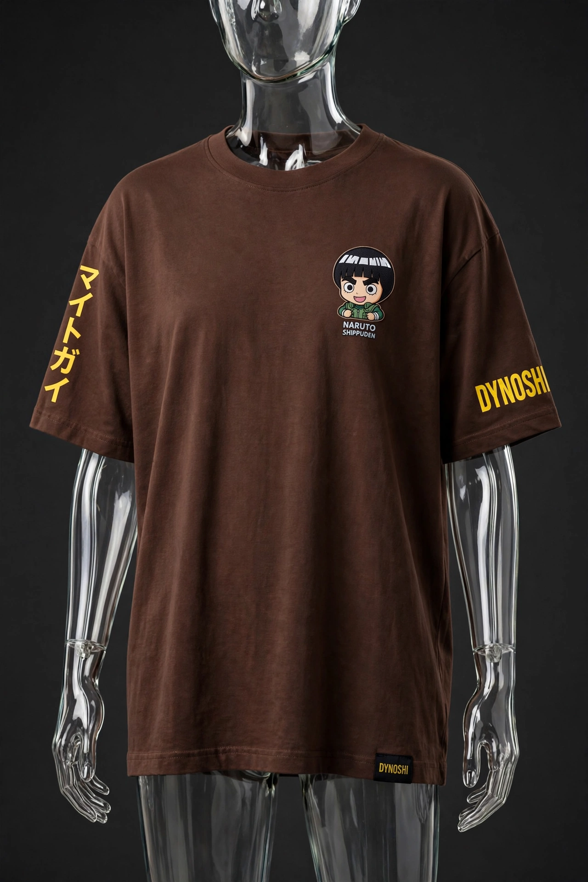 Might Guy - Chibi Youth - Premium Oversized Anime T-Shirt - DYNOSHI