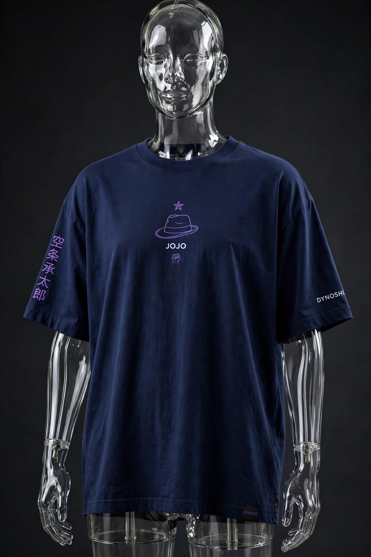 Jotaro Kujo - Pyramid Monument - Premium Oversized Anime T-Shirt - DYNOSHI