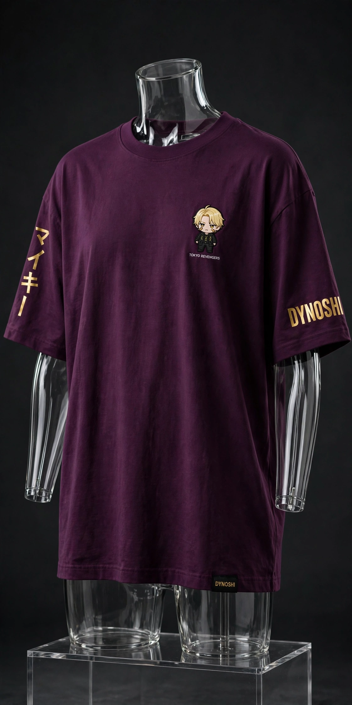 Mikey - Chibi Rider - Premium Oversized Anime T-Shirt - DYNOSHI