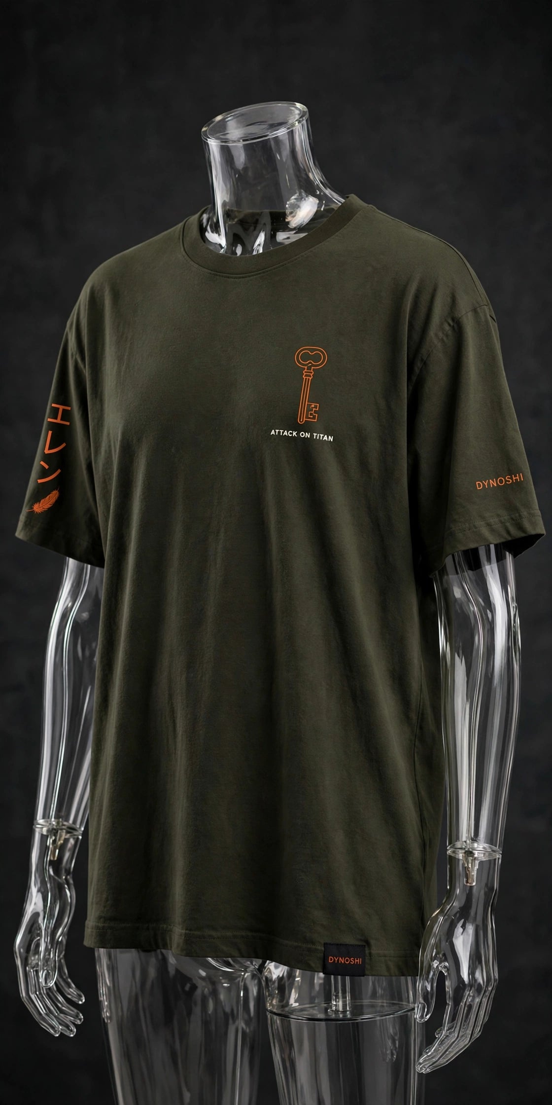 Eren Yeager - Freedom Pact Duo - Premium Oversized Anime T-Shirt - DYNOSHI