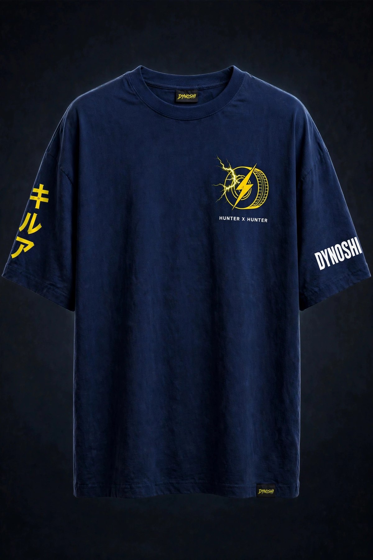 Killua Zoldyck - Premium Oversized Anime T-Shirt - DYNOSHI