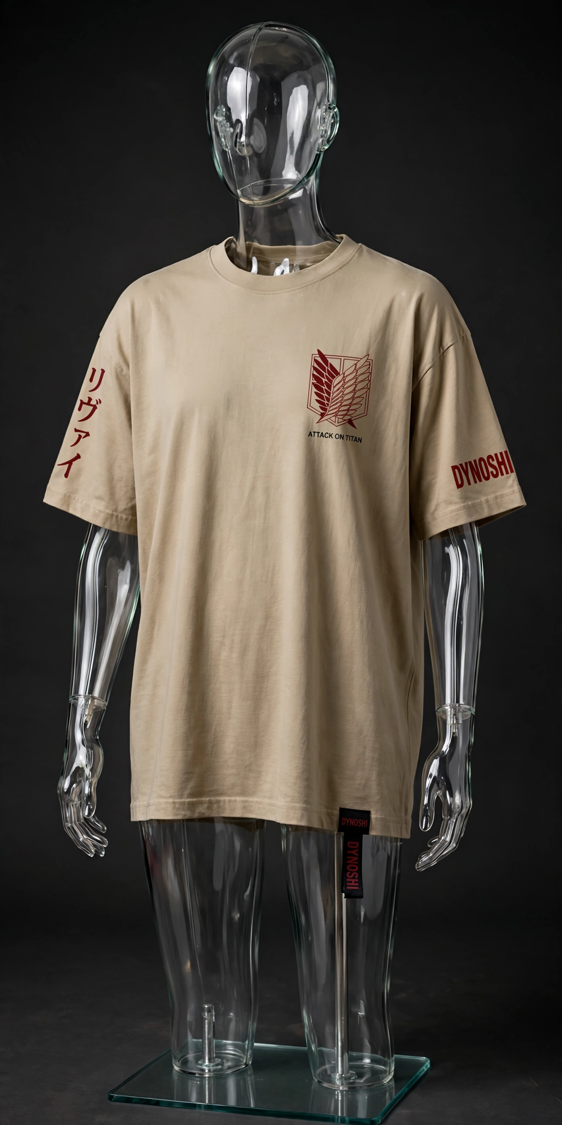 Levi Ackerman - Blade Storm - Premium Oversized Anime T-Shirt - DYNOSHI