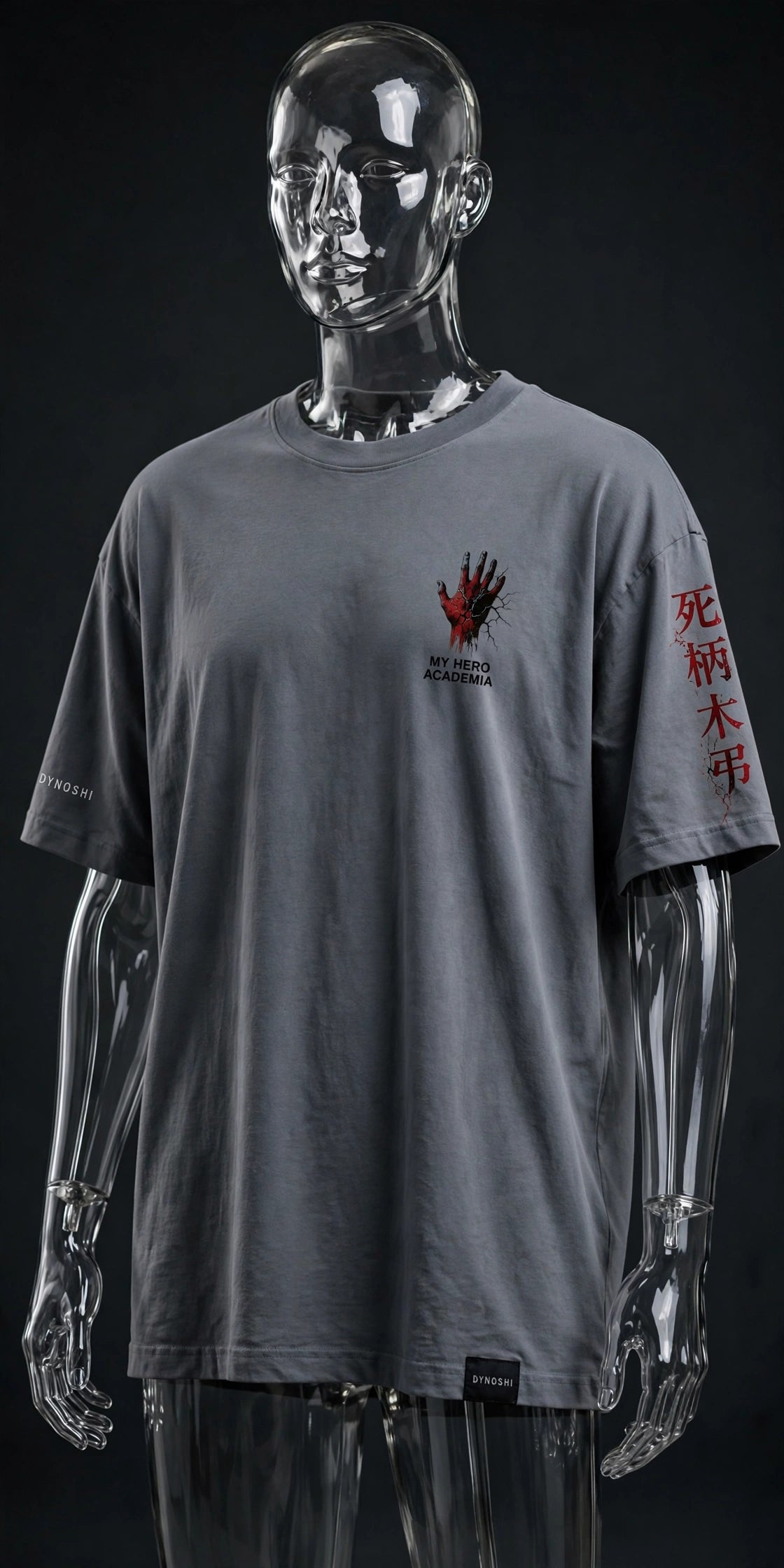 Tomura Shigaraki - Decay Lunge - Premium Oversized Anime T-Shirt - DYNOSHI