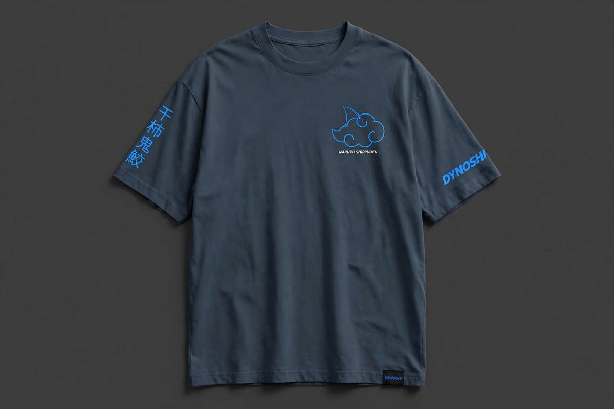 Kisame Hoshigaki - Premium Oversized Anime T-Shirt - DYNOSHI