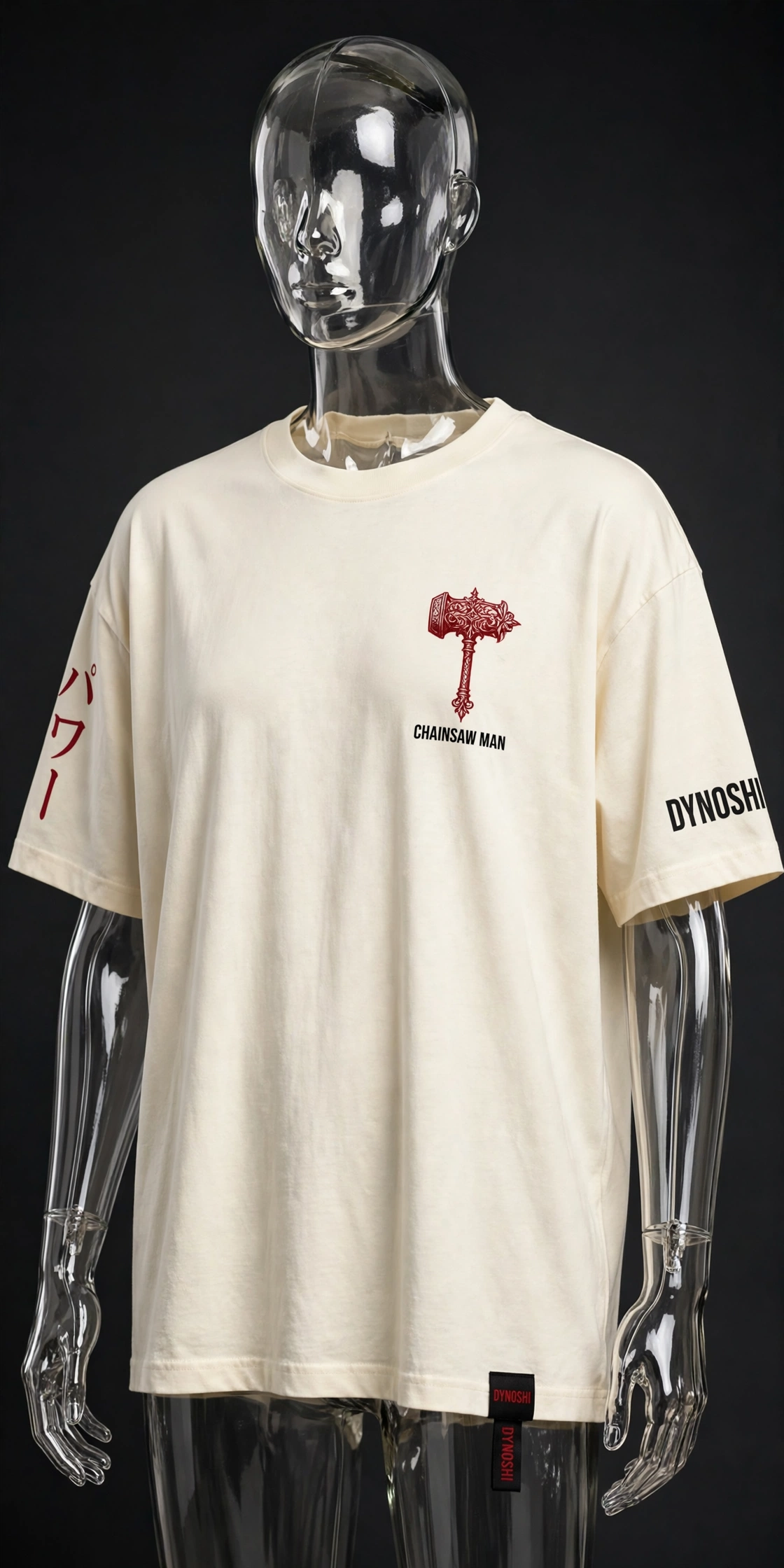 Power - Blood Hammer Relic - Premium Oversized Anime T-Shirt - DYNOSHI